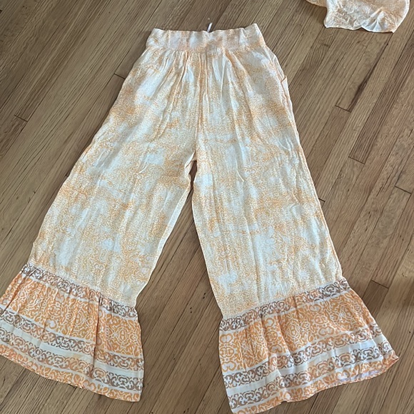 Free People Vanessa 2-Piece Set Top + Pants size M NWOT - Picture 14 of 17
